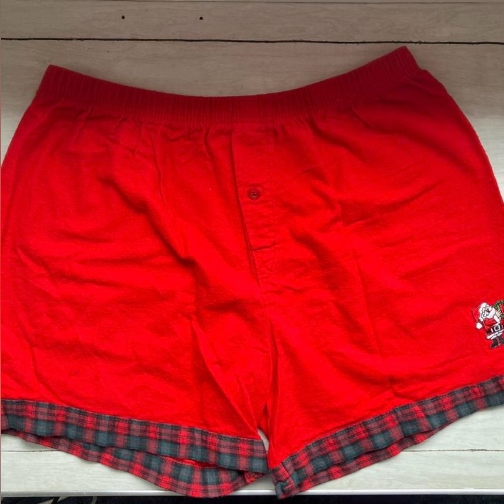 🌲Vintage Santa Flannel PJ Boxes🎅